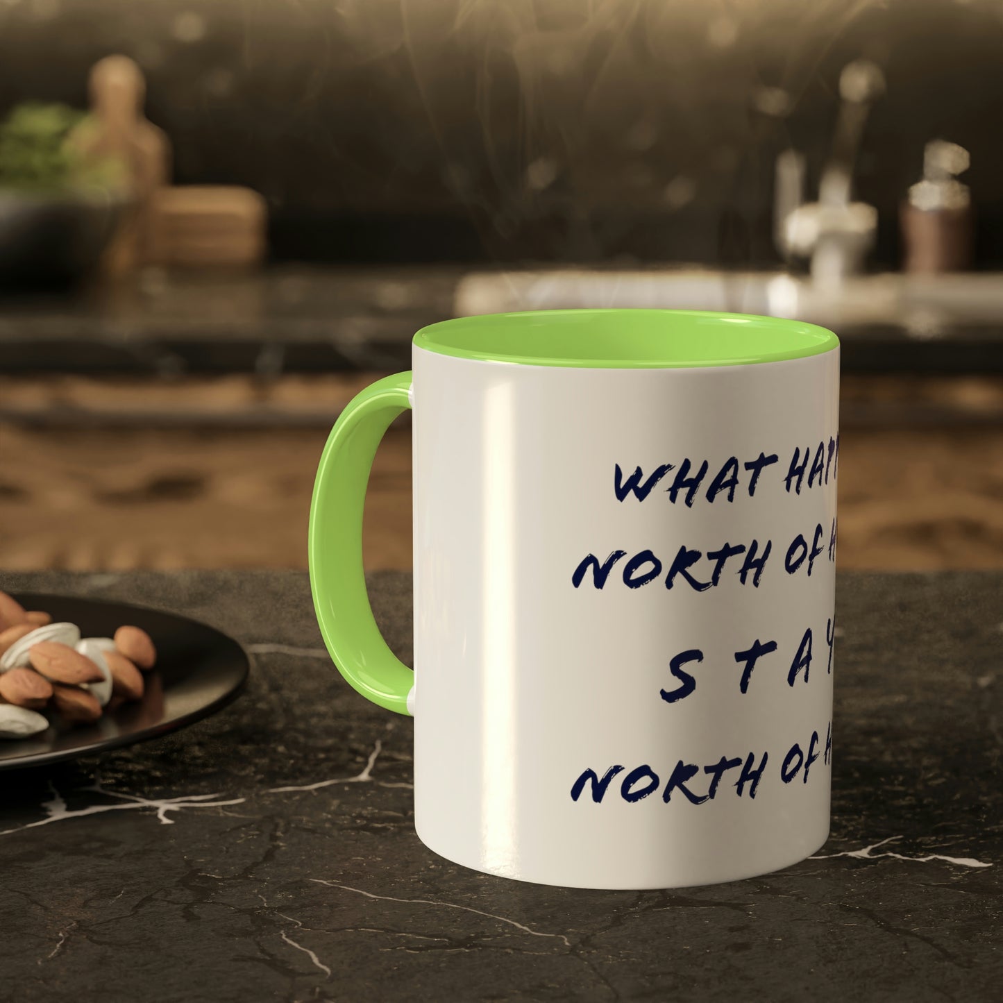 North of Hwy 2 - Colorful Mugs, 11oz