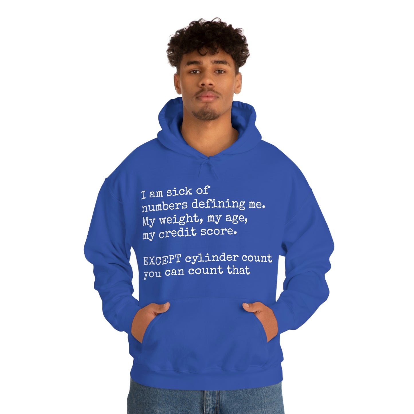 Horsepower Counts - Unisex Heavy Blend™ Hooded Sweatshirt