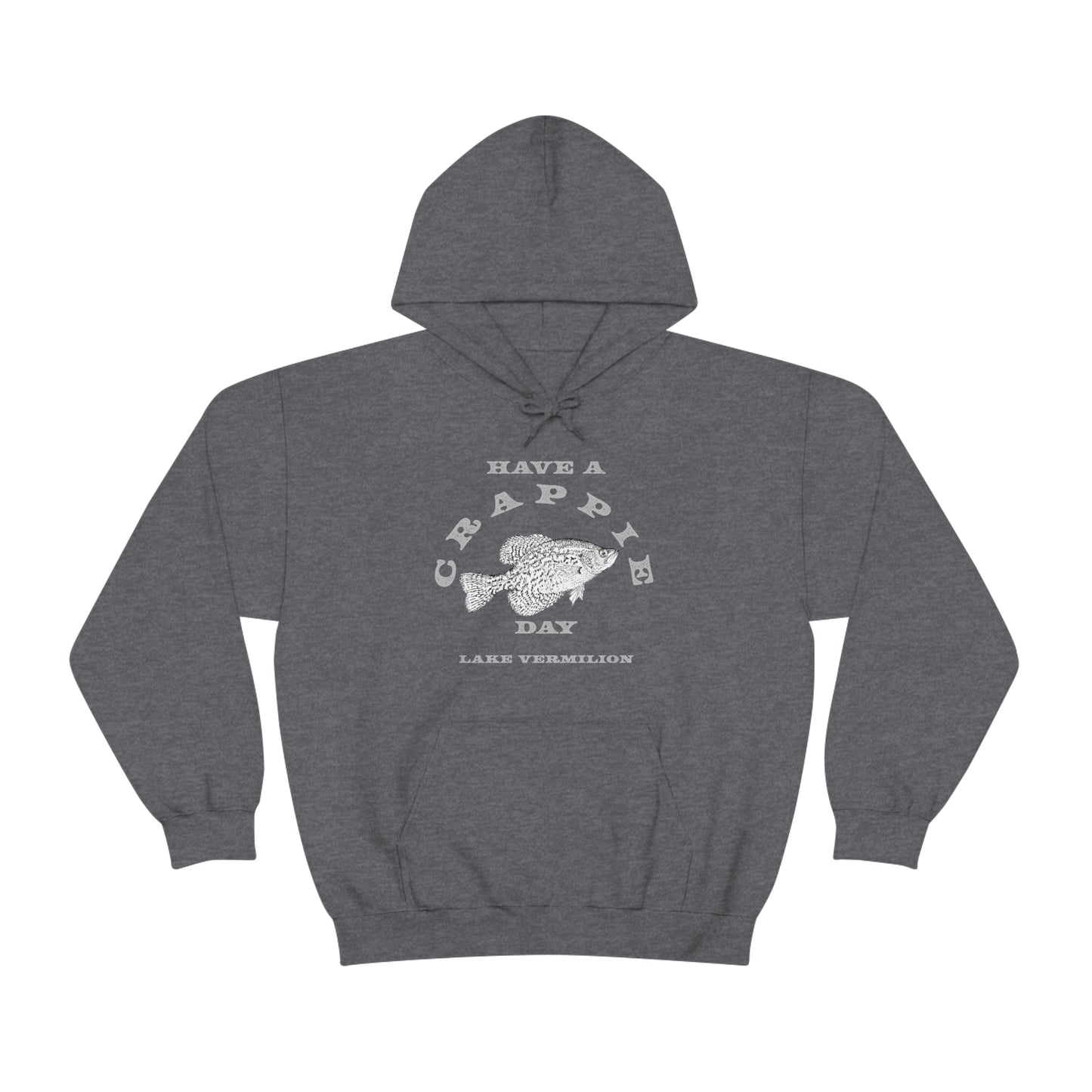 Crappie Day - Lake Vermilion - Fishing - Unisex Heavy Blend™ Hooded Sweatshirt