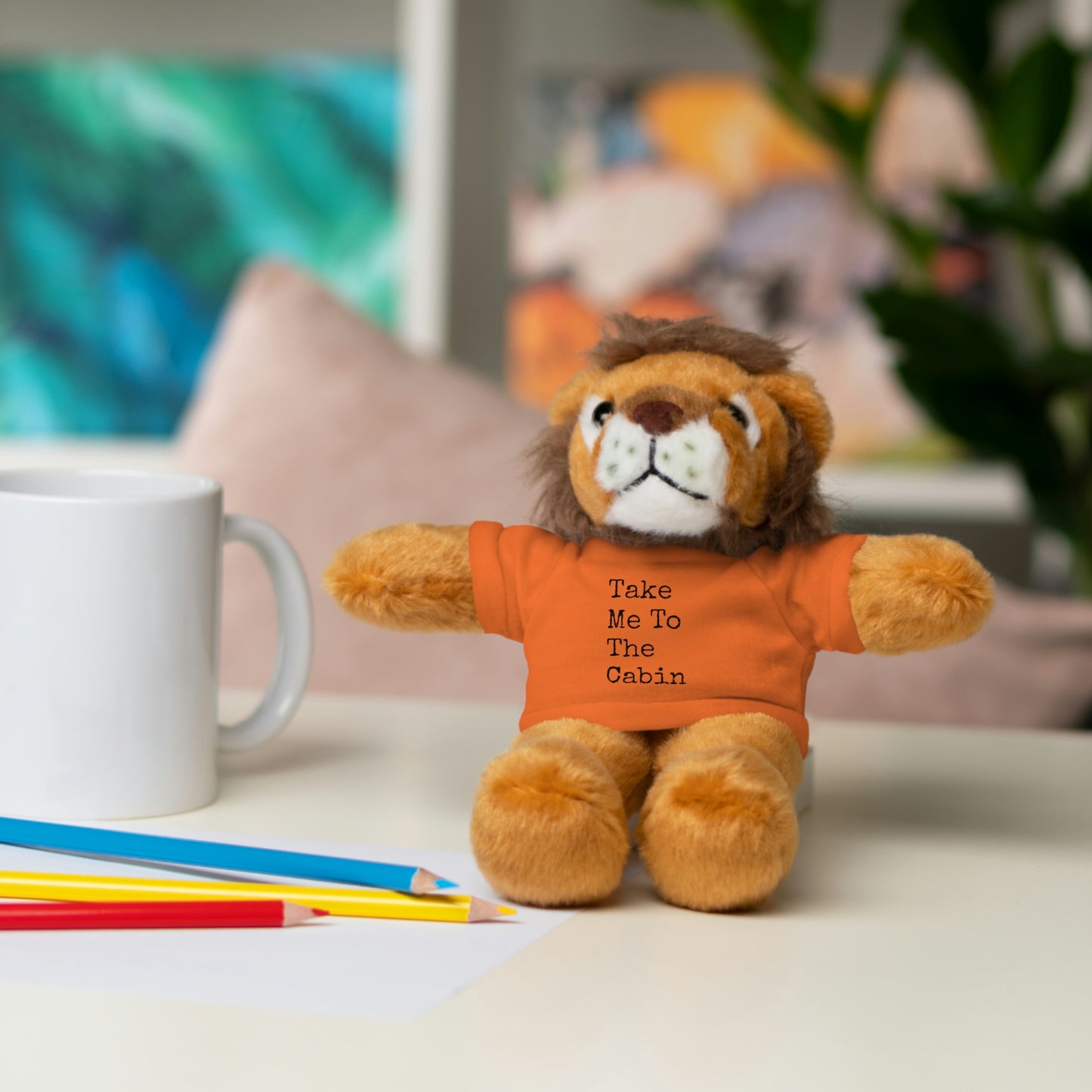 Take Me To The Cabin - 3+ Toddler / Child - Stuffed Animals with Tee