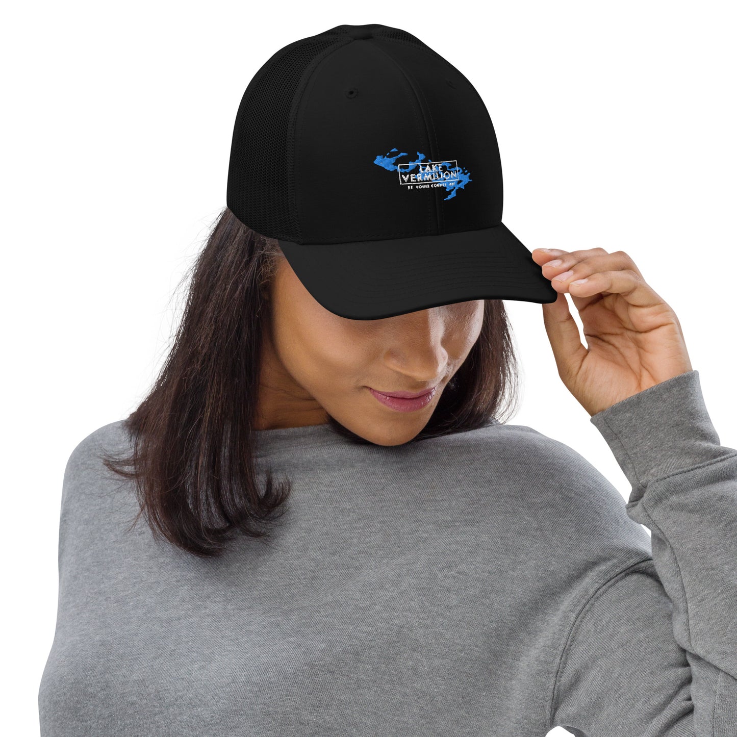 Lake Vermilion - MN - Embroidered Trucker Hat
