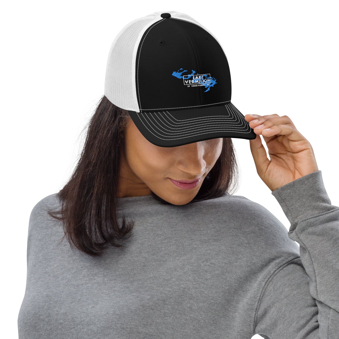Lake Vermilion - MN - Embroidered Trucker Hat