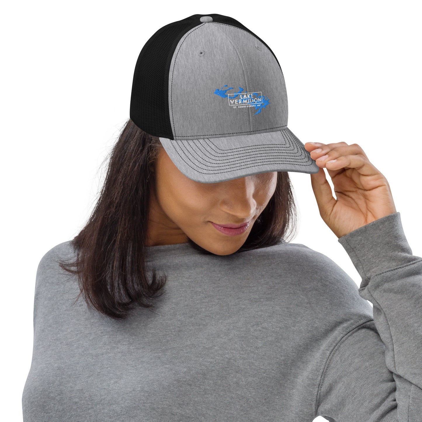 Lake Vermilion - MN - Embroidered Trucker Hat