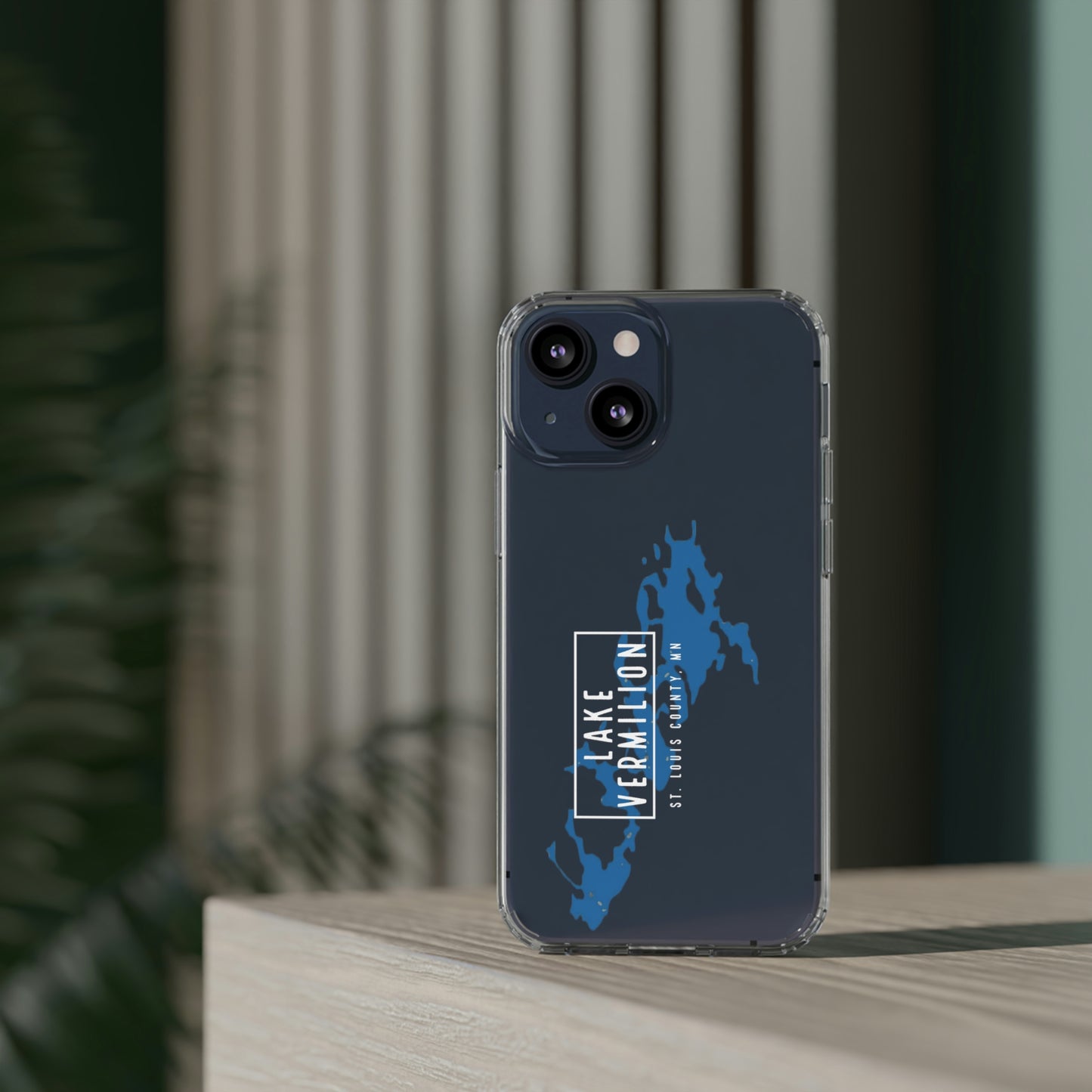 Lake Vermilion MN - Clear Cell Phone Cases