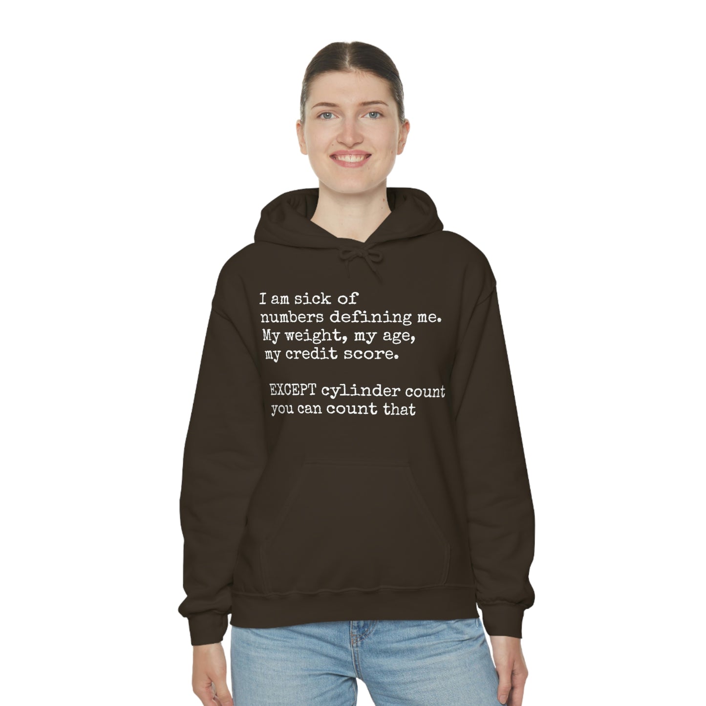 Horsepower Counts -  Unisex Heavy Blend™ Hooded Sweatshirt
