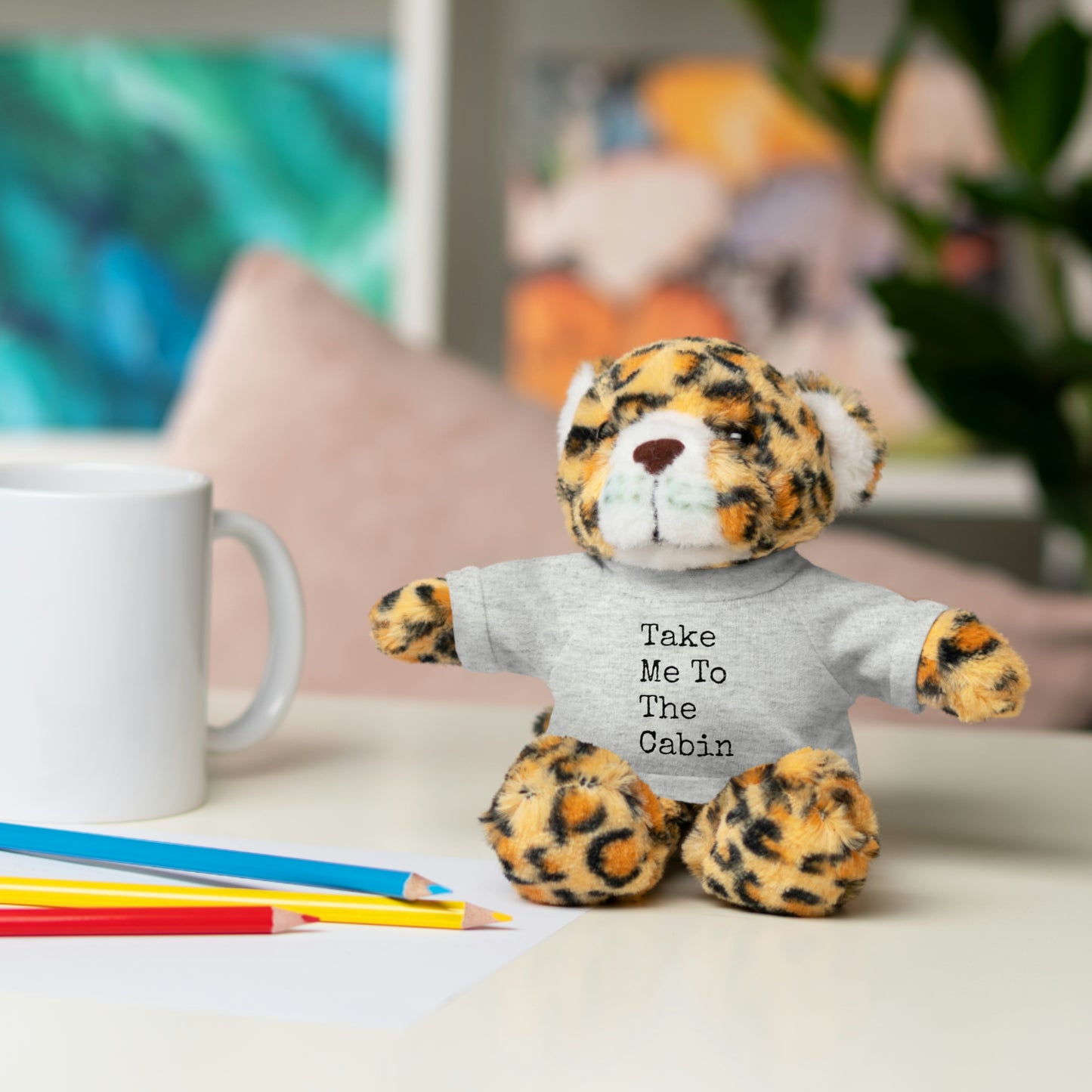 Take Me To The Cabin - 3+ Toddler / Child - Stuffed Animals with Tee