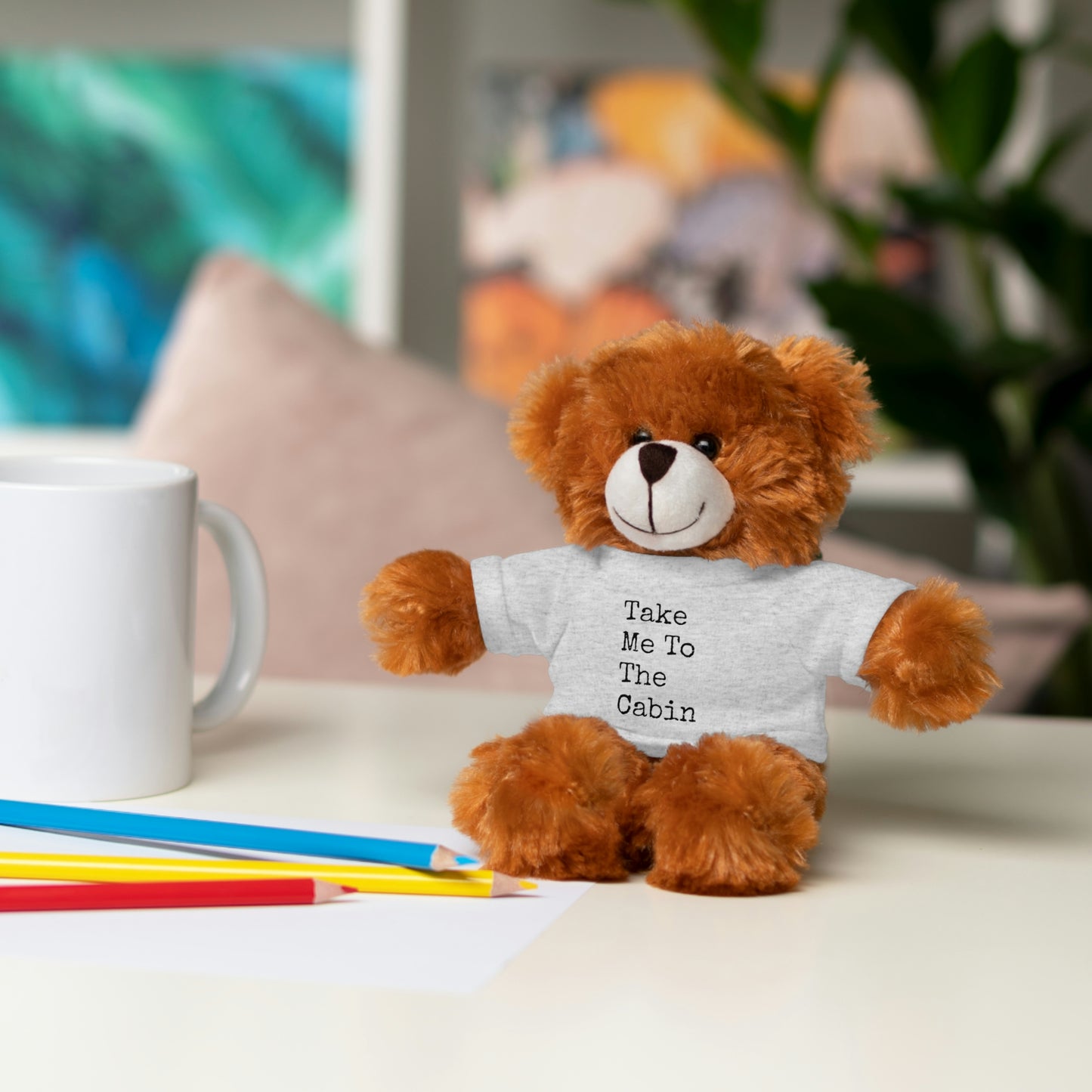 Take Me To The Cabin - 3+ Toddler / Child - Stuffed Animals with Tee