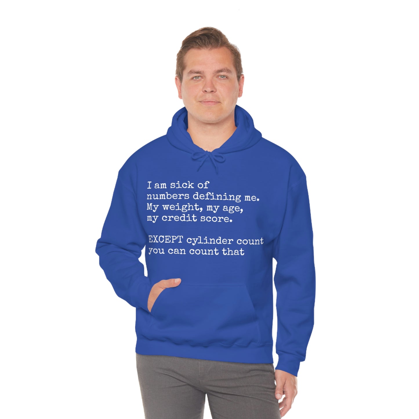 Horsepower Counts -  Unisex Heavy Blend™ Hooded Sweatshirt