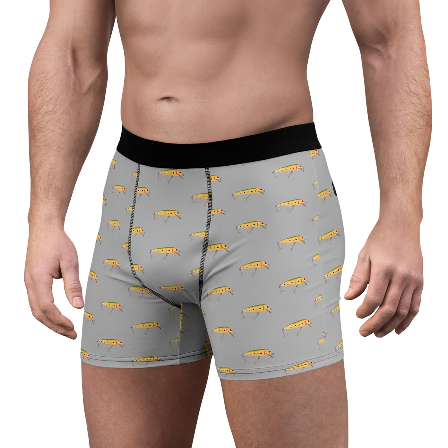 Check Out My Vintage Bait- Fishing Undies -  Men's Boxer Briefs