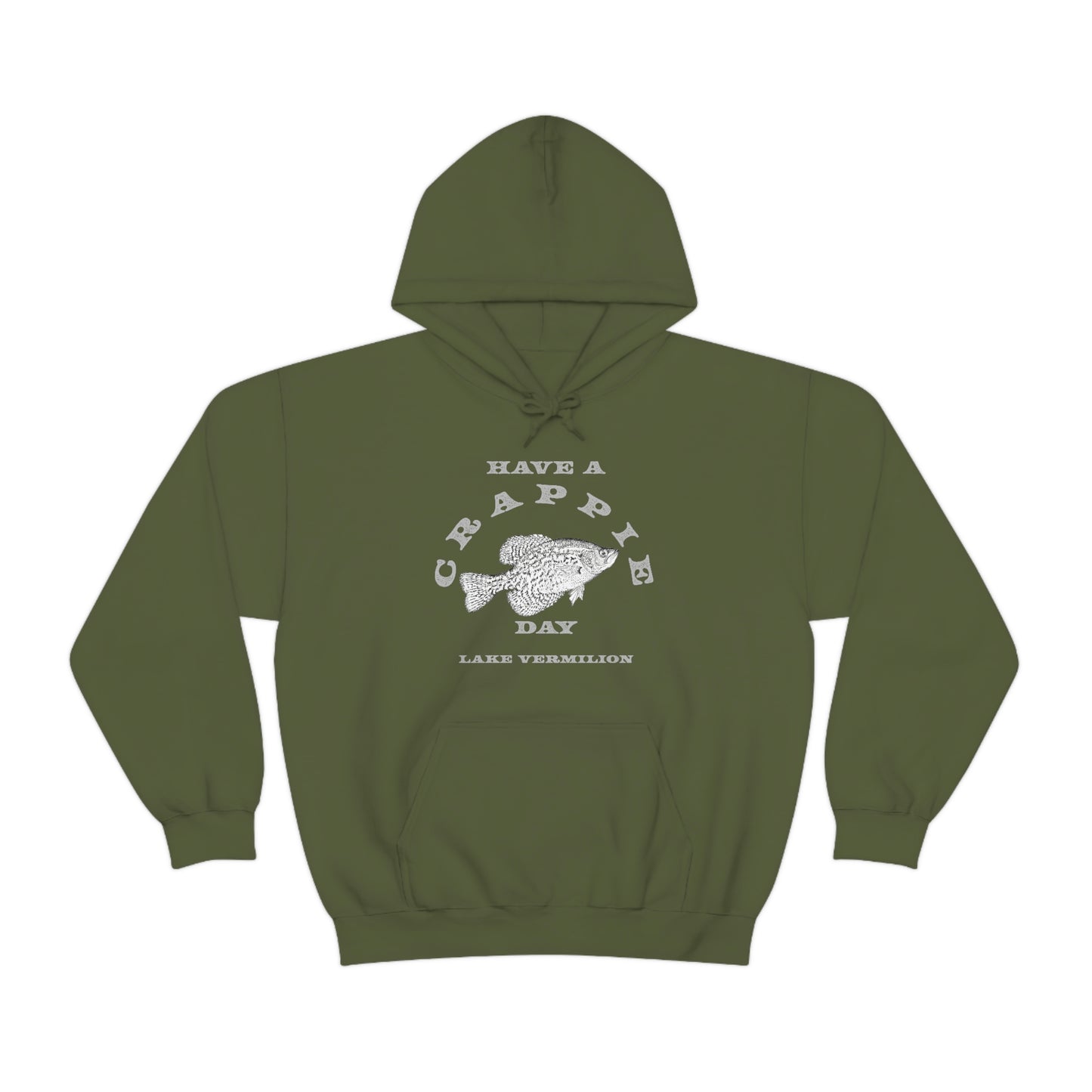 Crappie Day - Lake Vermilion - Fishing - Unisex Heavy Blend™ Hooded Sweatshirt