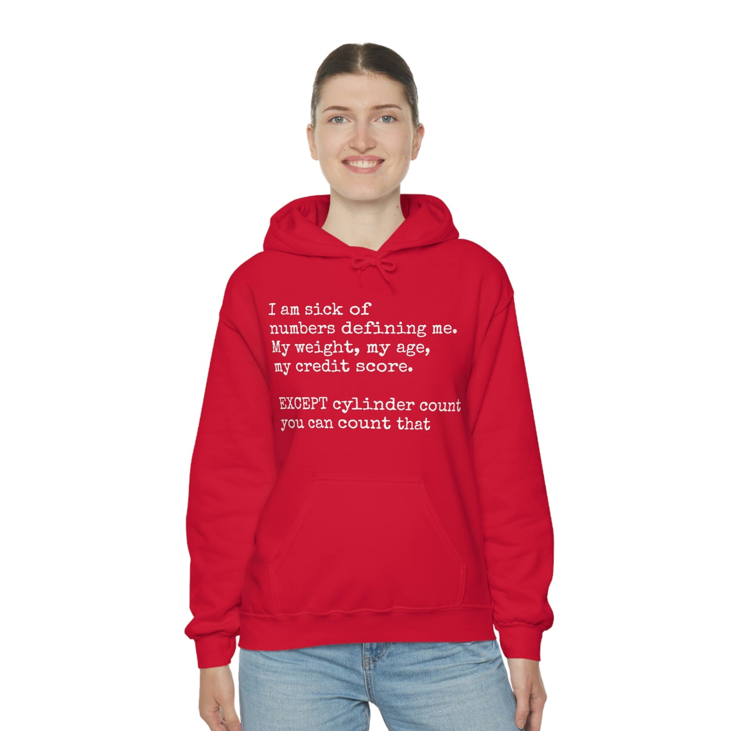 Horsepower Counts -  Unisex Heavy Blend™ Hooded Sweatshirt