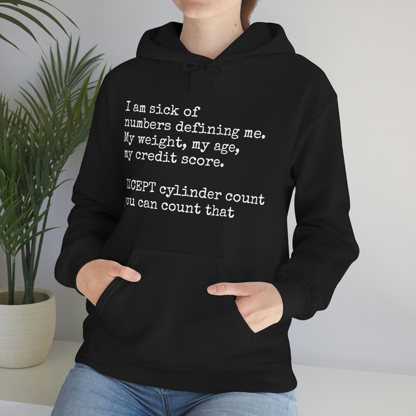 Horsepower Counts -  Unisex Heavy Blend™ Hooded Sweatshirt