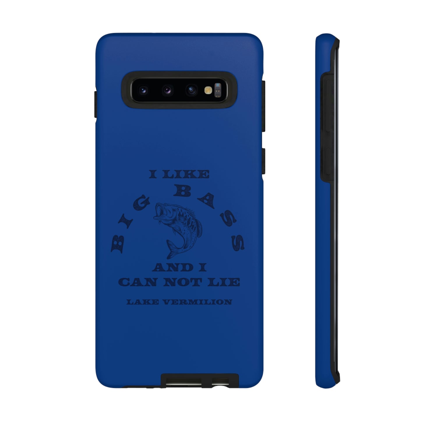 Big Bass - Dark Print - Blue - Tough Cases