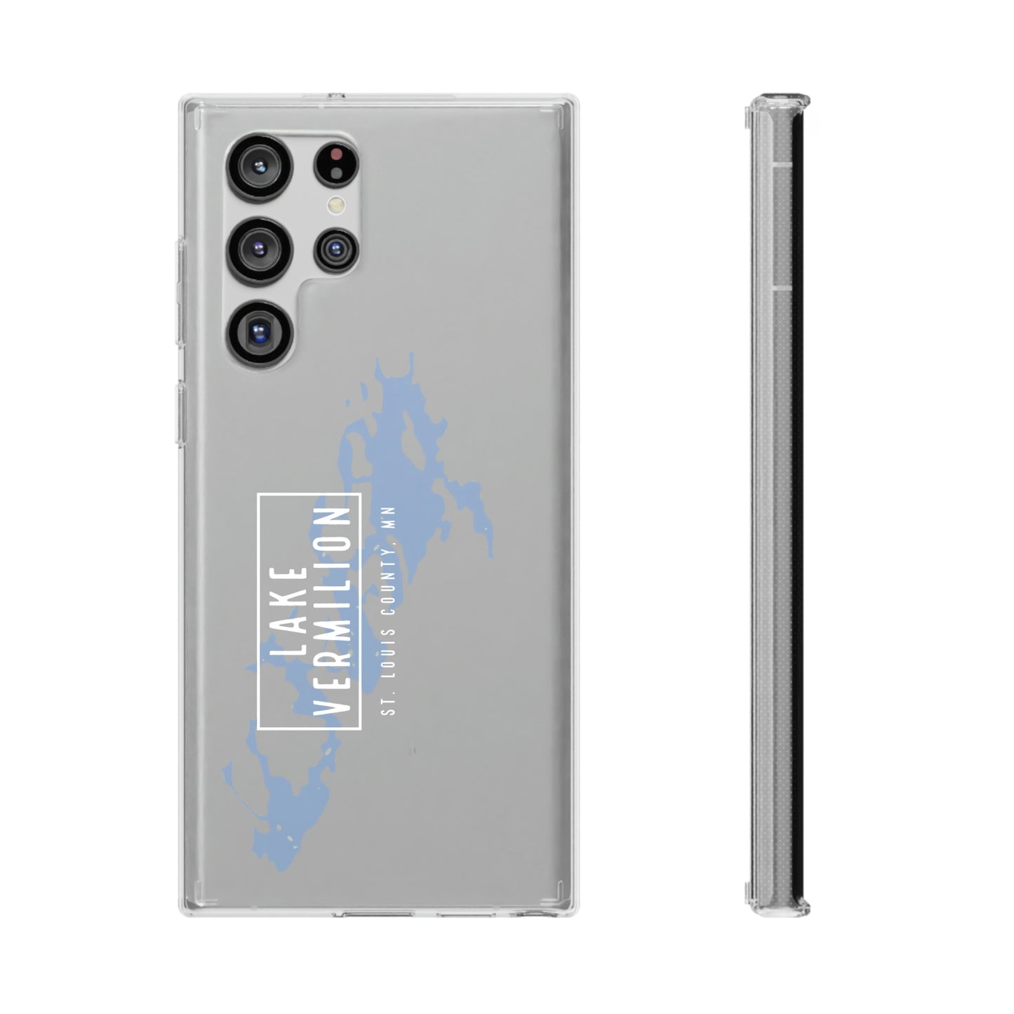 Lake Vermilion MN - Clear Cell Phone Cases