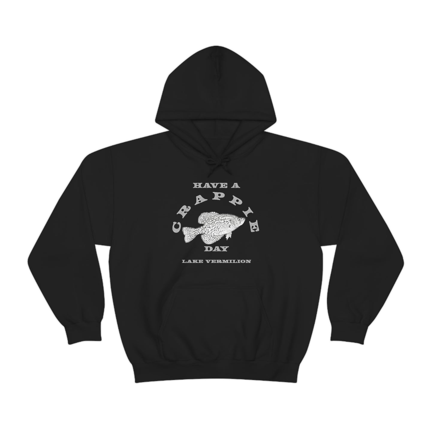 Crappie Day - Lake Vermilion - Fishing - Unisex Heavy Blend™ Hooded Sweatshirt