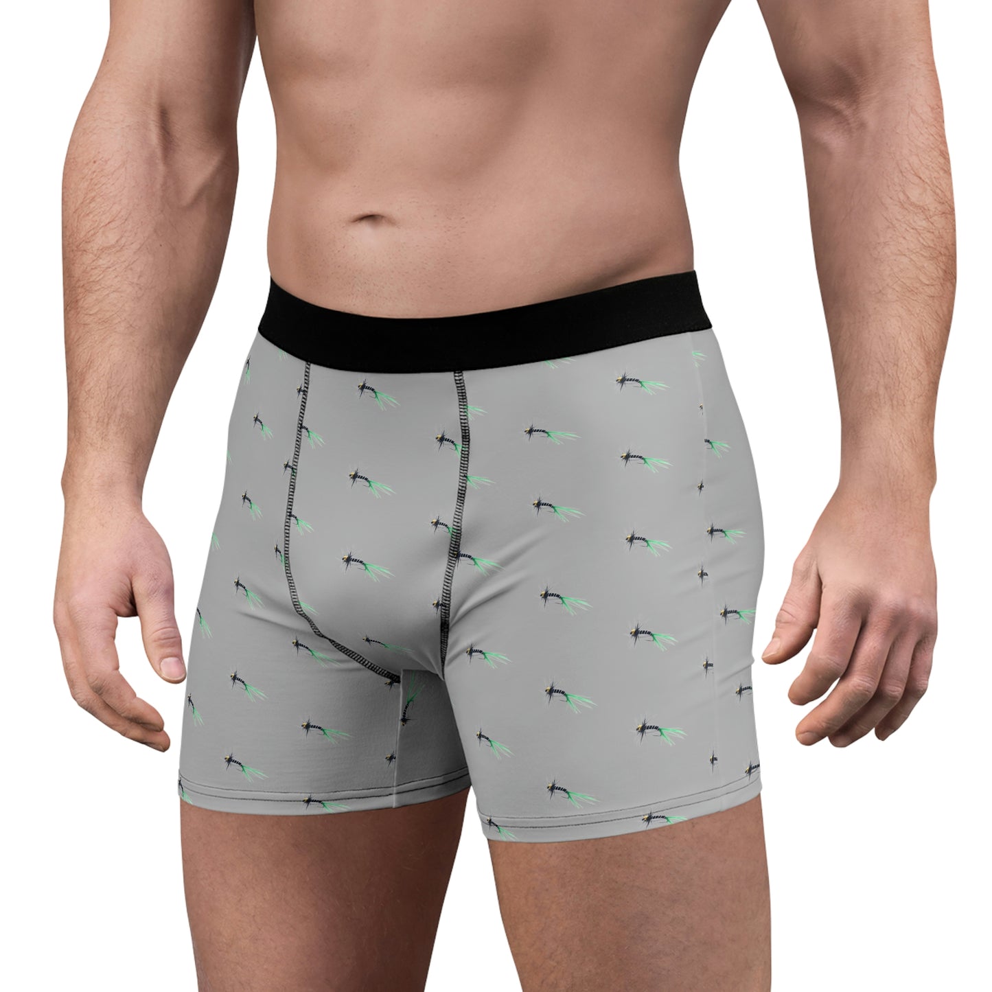 Check Out My Fly Bait- Fishing Undies -  Men's Boxer Briefs