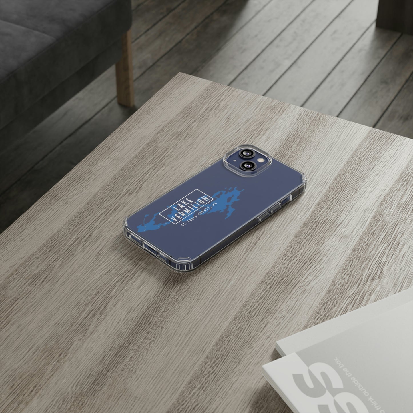 Lake Vermilion MN - Clear Cell Phone Cases