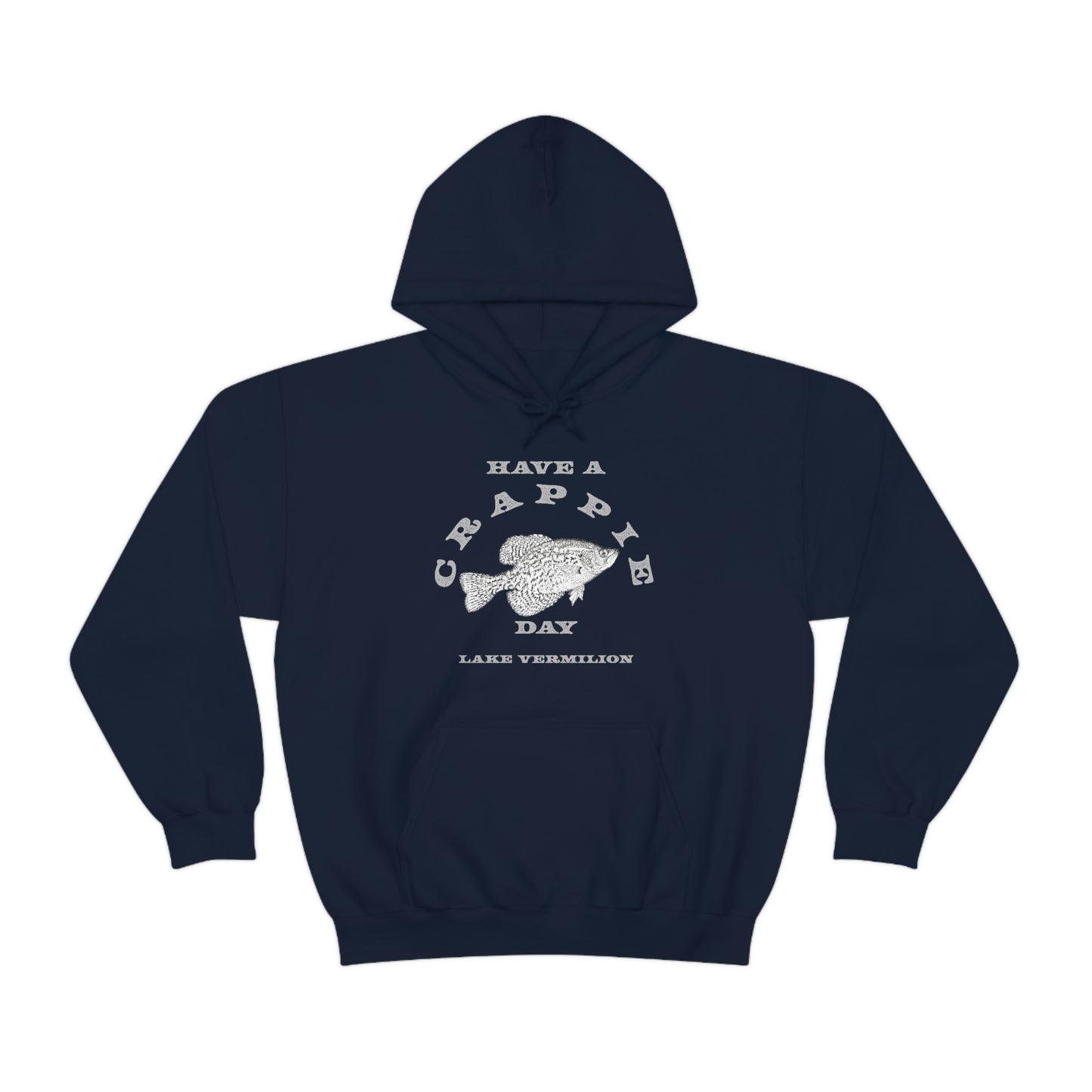 Crappie Day - Lake Vermilion - Fishing - Unisex Heavy Blend™ Hooded Sweatshirt