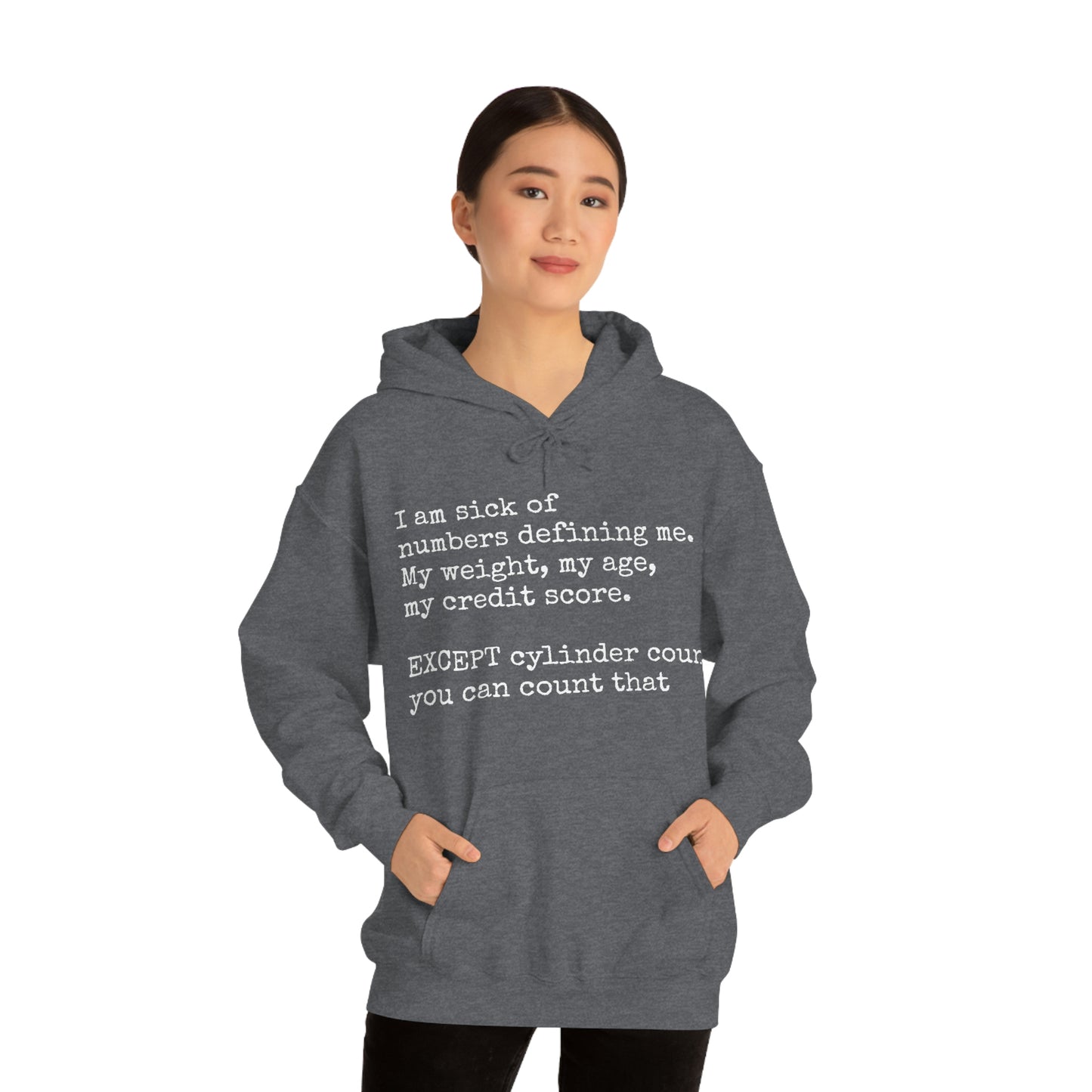 Horsepower Counts -  Unisex Heavy Blend™ Hooded Sweatshirt