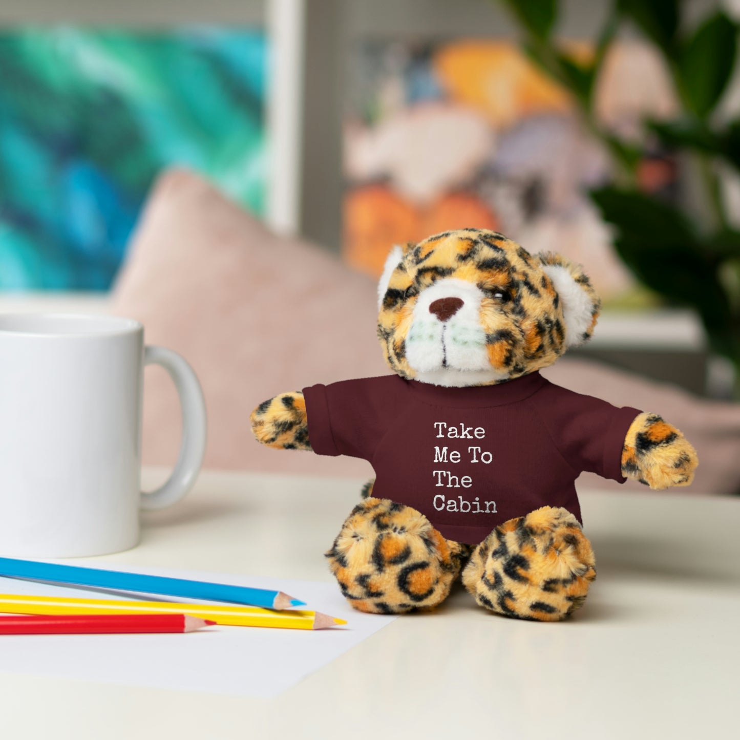 Take Me To The Cabin - 3+ Toddler / Child - Stuffed Animals with Tee