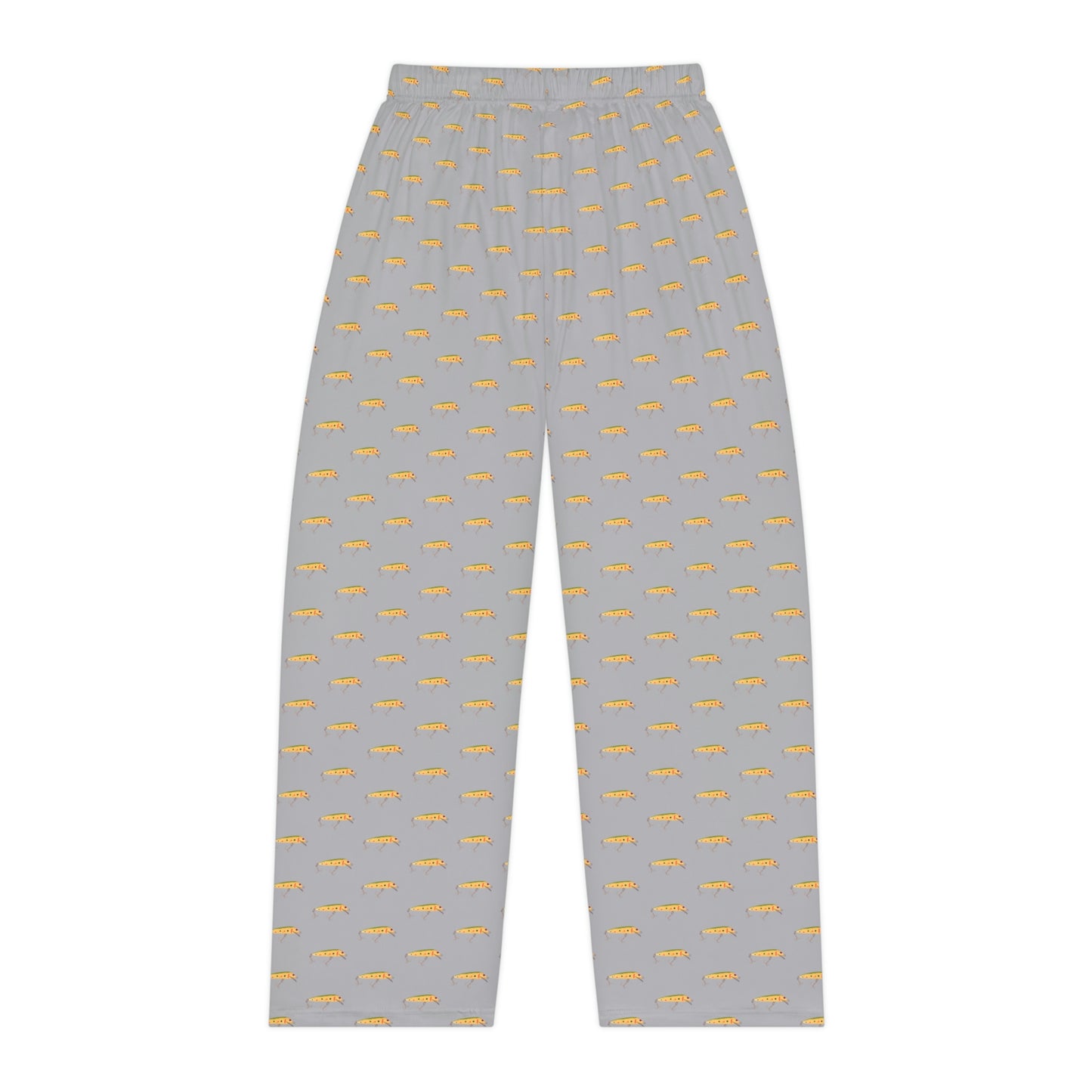 Vintage Bait - Fishing Theme -  Bait - Women's Pajama Pants - Light Grey