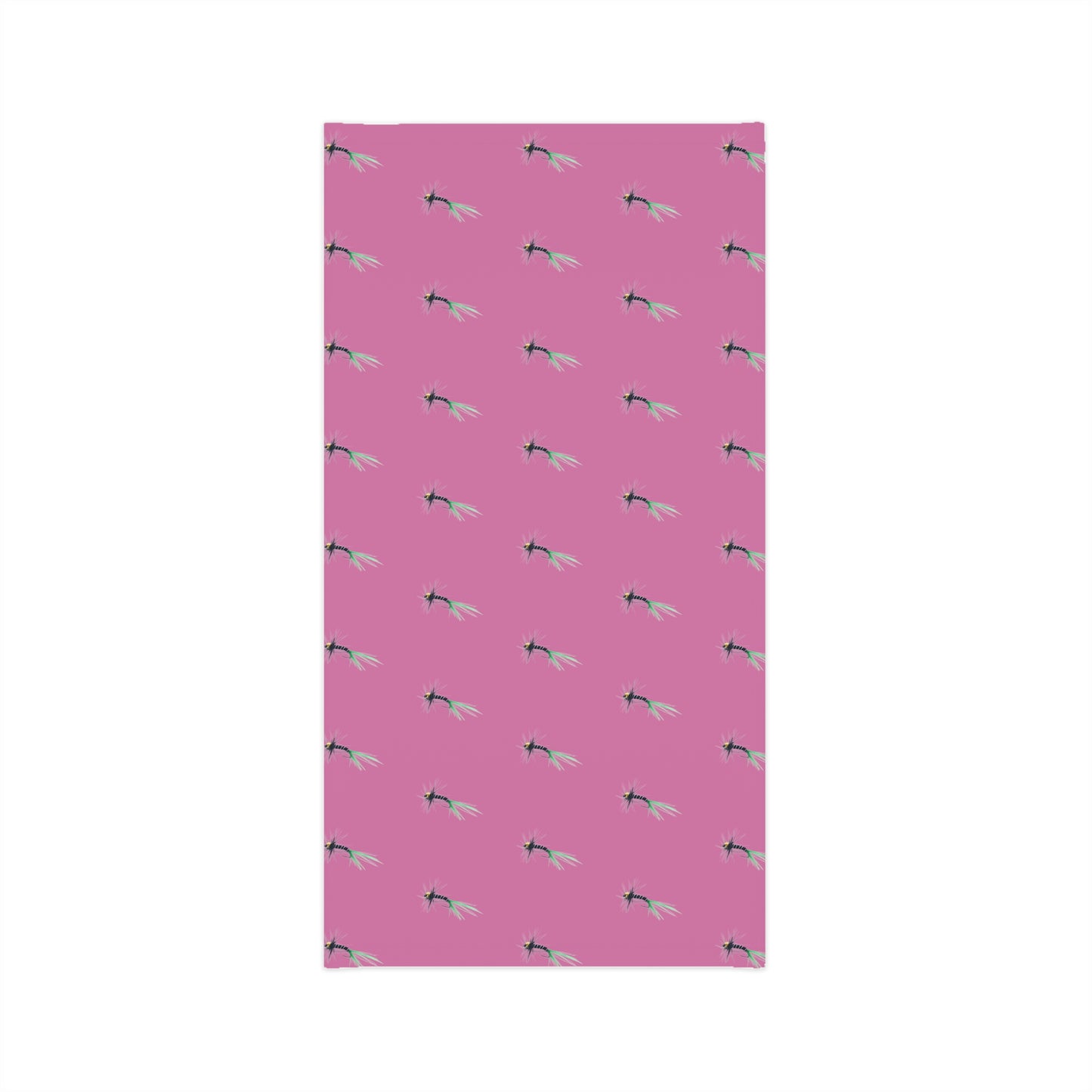 Summer Weather  - Fishing Lure - Fly - Pattern - Fishing / Boating Lightweight Neck Gaiter - Pink