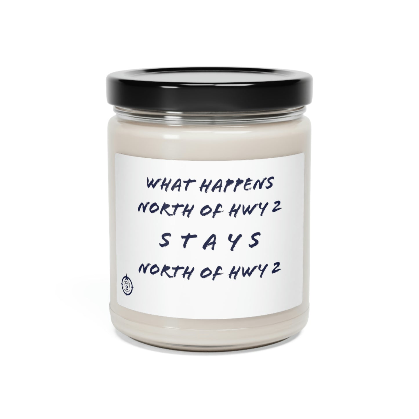 North of Hwy 2 - Scented Soy Candle, 9oz