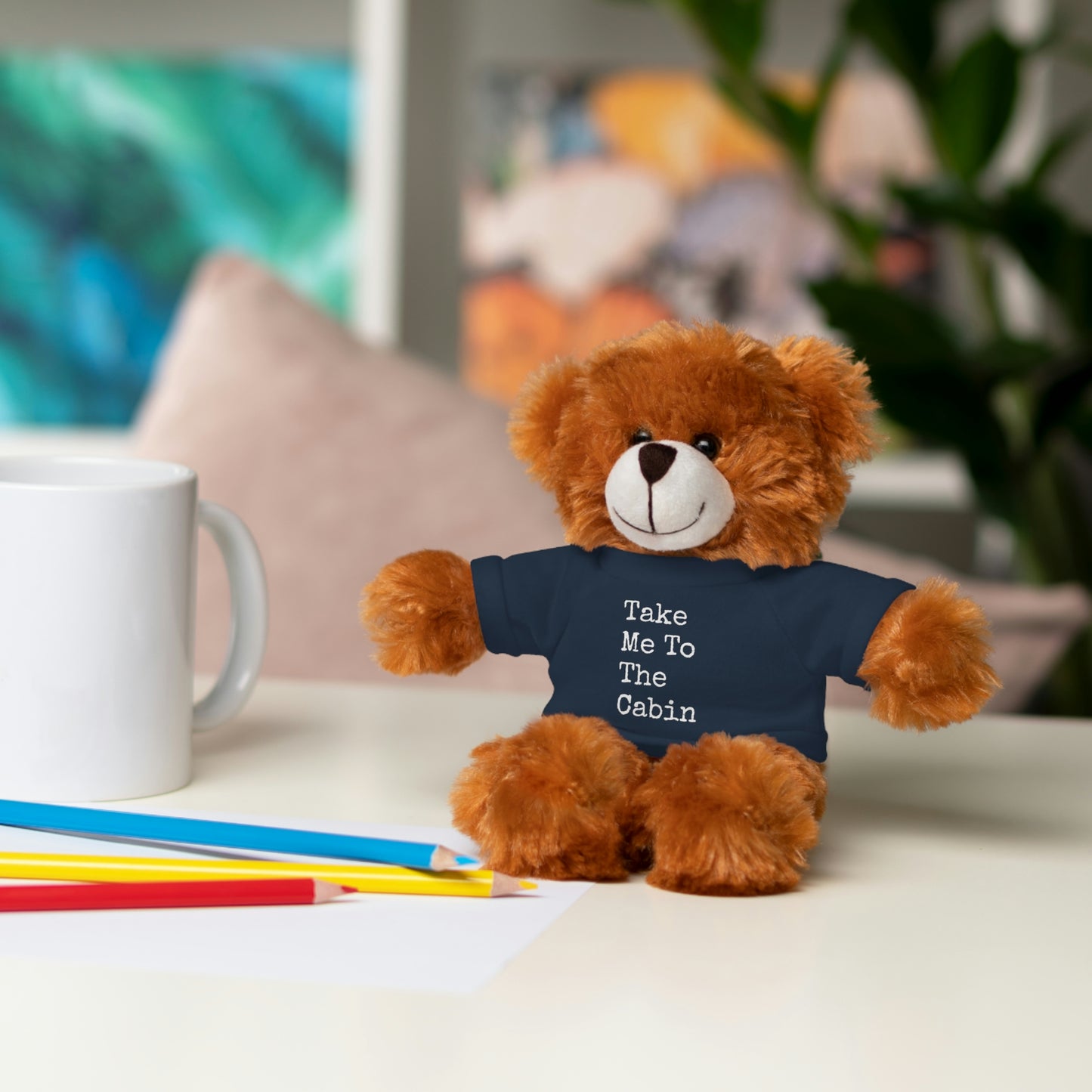Take Me To The Cabin - 3+ Toddler / Child - Stuffed Animals with Tee