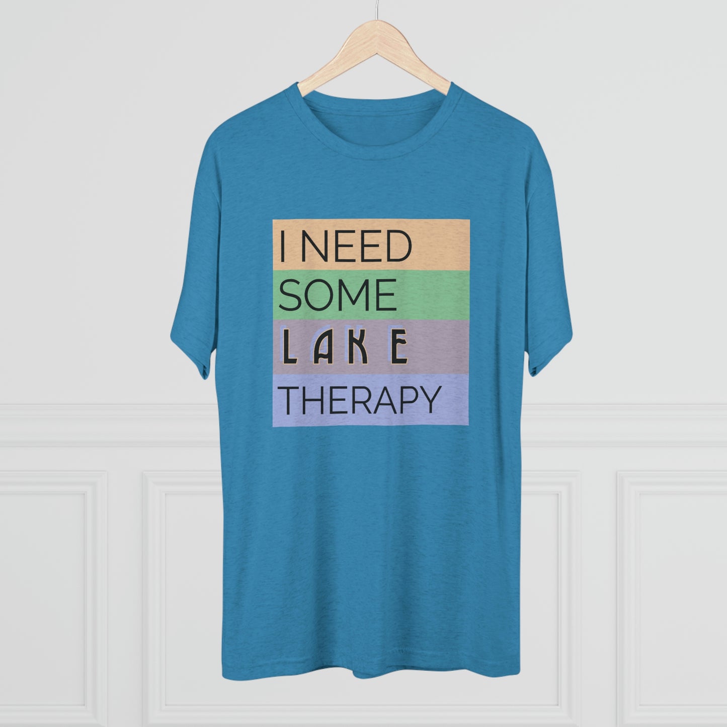Lake Therapy -  Unisex Tri-Blend Crew Tee