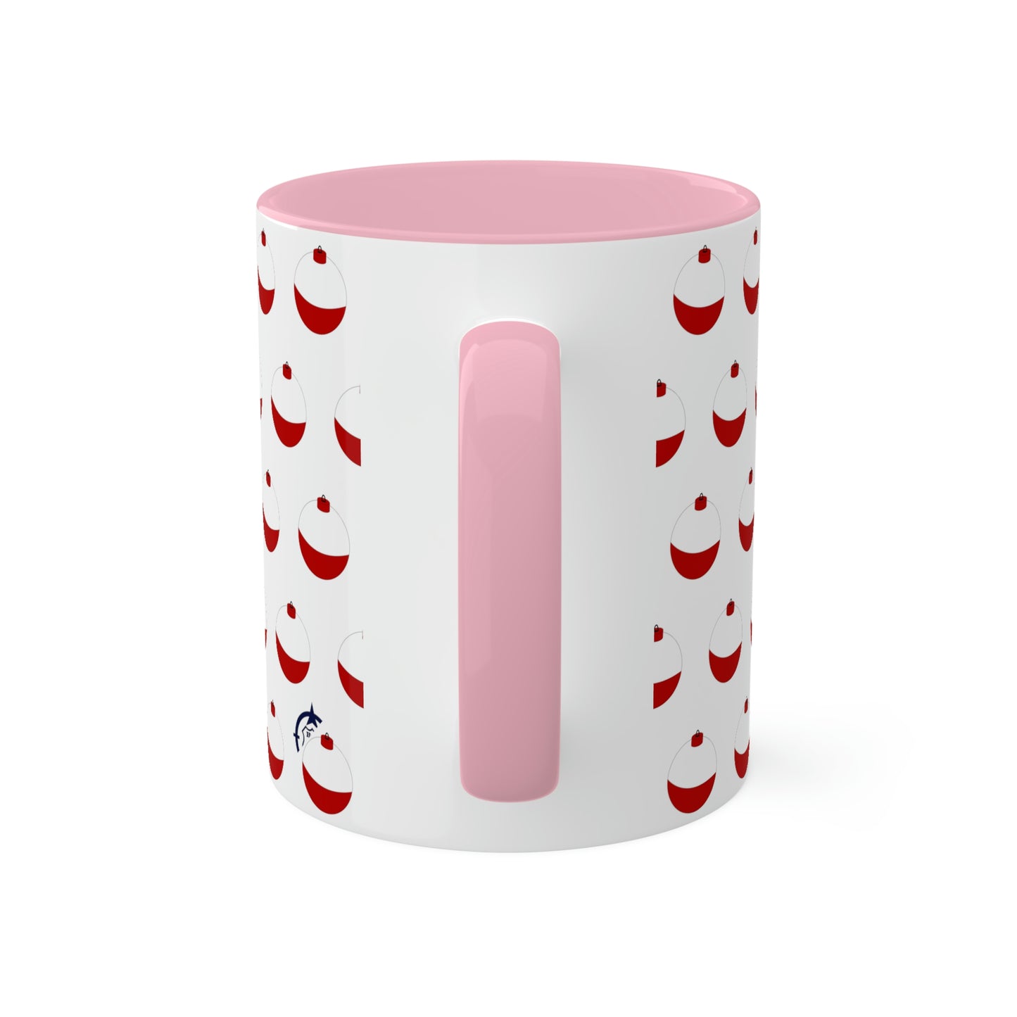 Traditional Red & White Bobber - Colorful Mugs, 11oz