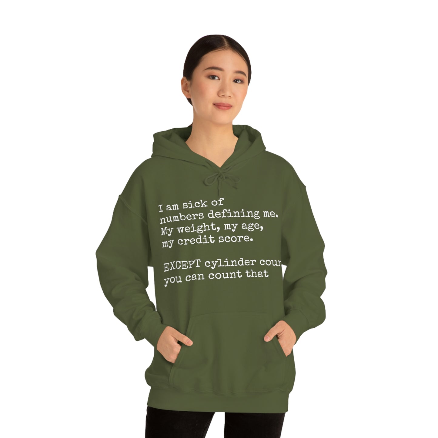 Horsepower Counts -  Unisex Heavy Blend™ Hooded Sweatshirt