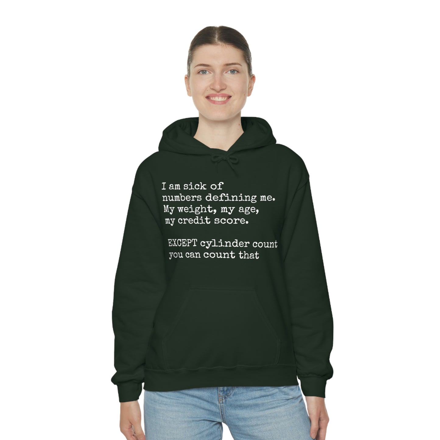 Horsepower Counts -  Unisex Heavy Blend™ Hooded Sweatshirt