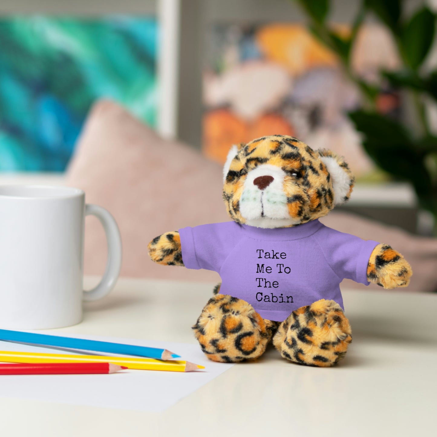 Take Me To The Cabin - 3+ Toddler / Child - Stuffed Animals with Tee