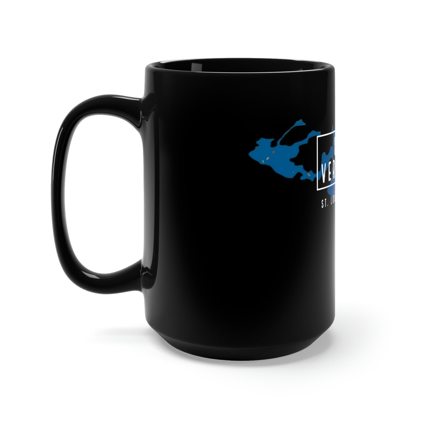 Lake Vermilion - MN - Black Mug 15oz