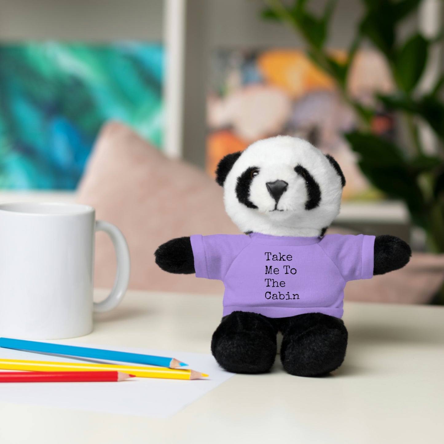 Take Me To The Cabin - 3+ Toddler / Child - Stuffed Animals with Tee