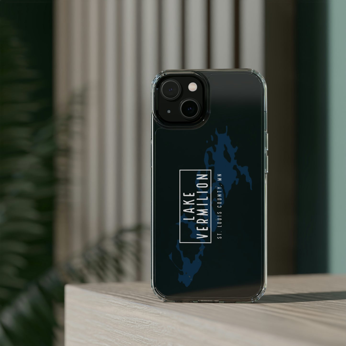 Lake Vermilion MN - Clear Cell Phone Cases