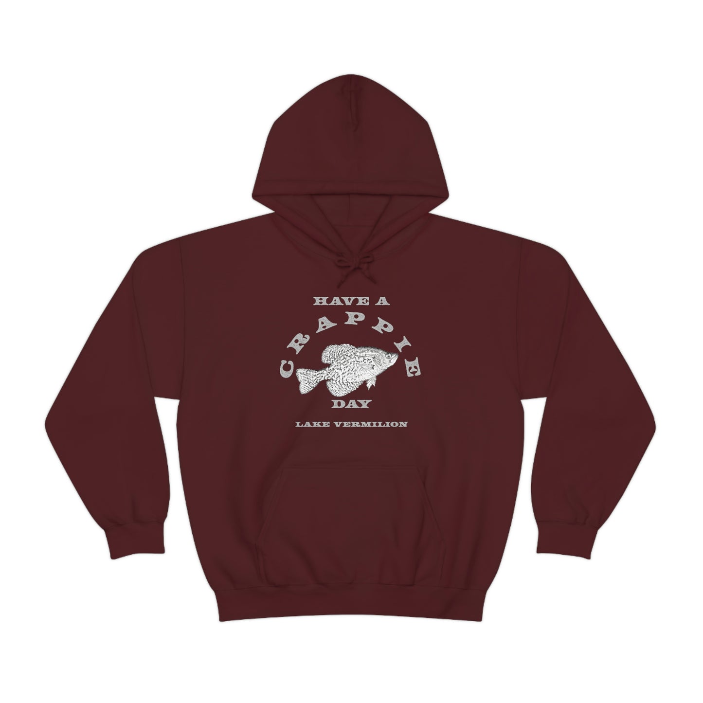 Crappie Day - Lake Vermilion - Fishing - Unisex Heavy Blend™ Hooded Sweatshirt
