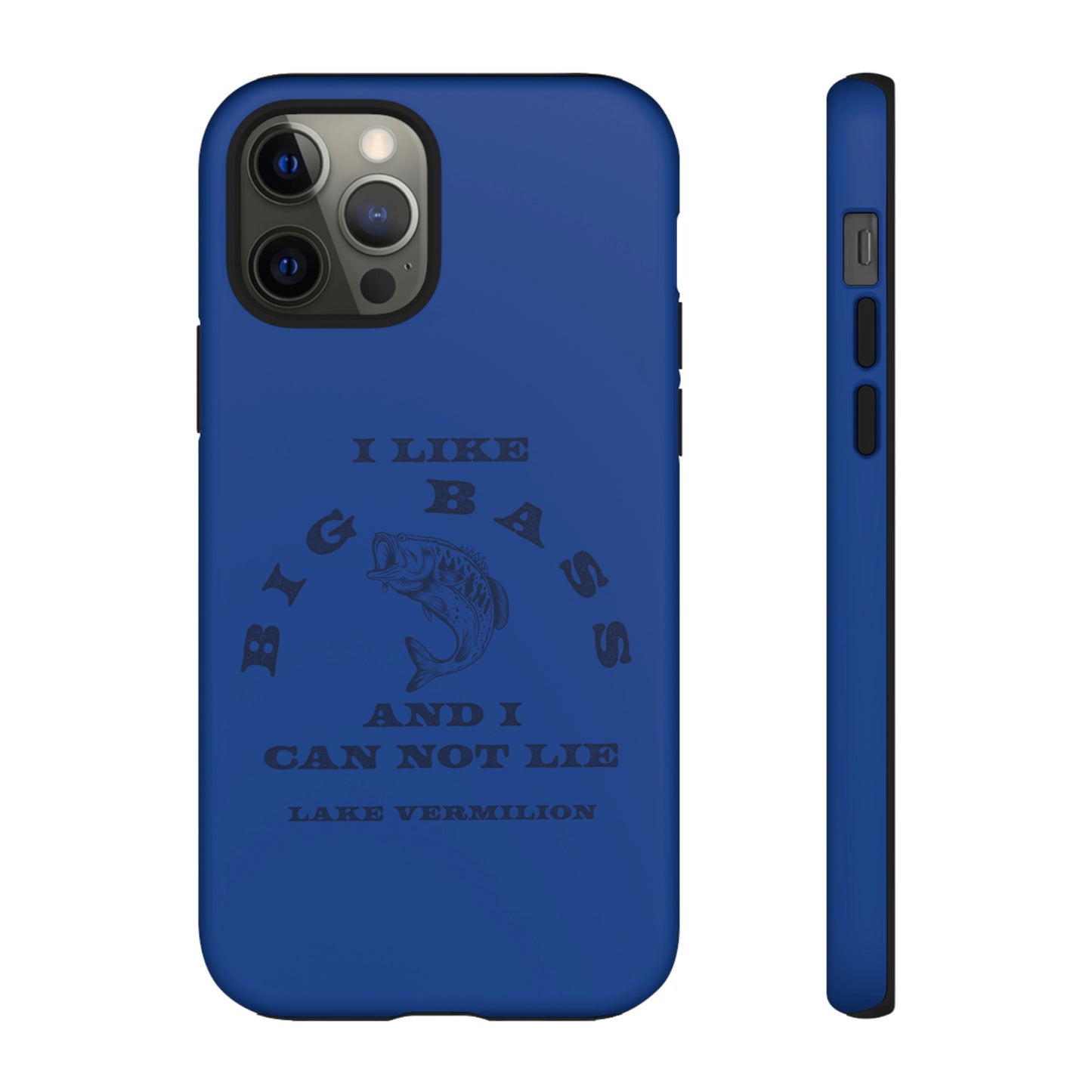 Big Bass - Dark Print - Blue - Tough Cases