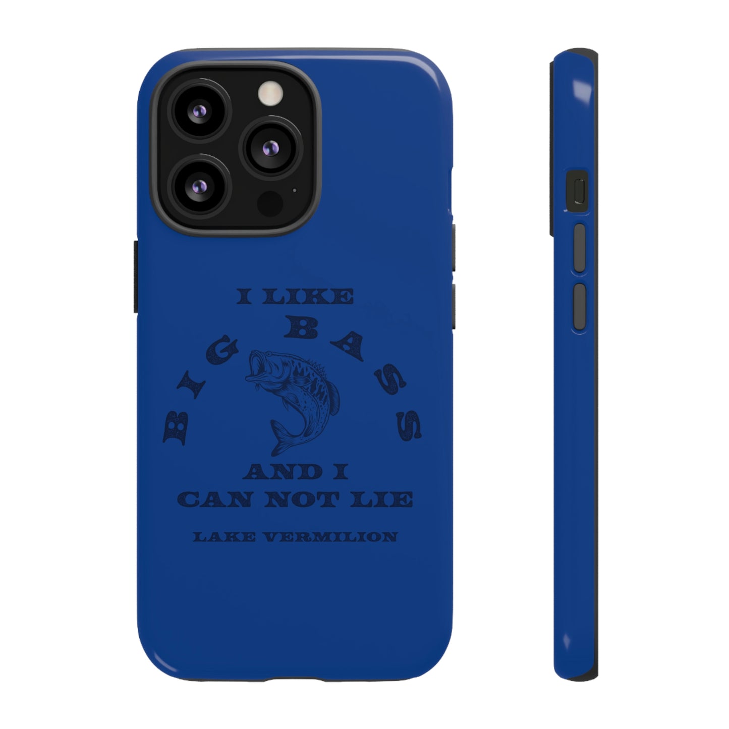 Big Bass - Dark Print - Blue - Tough Cases