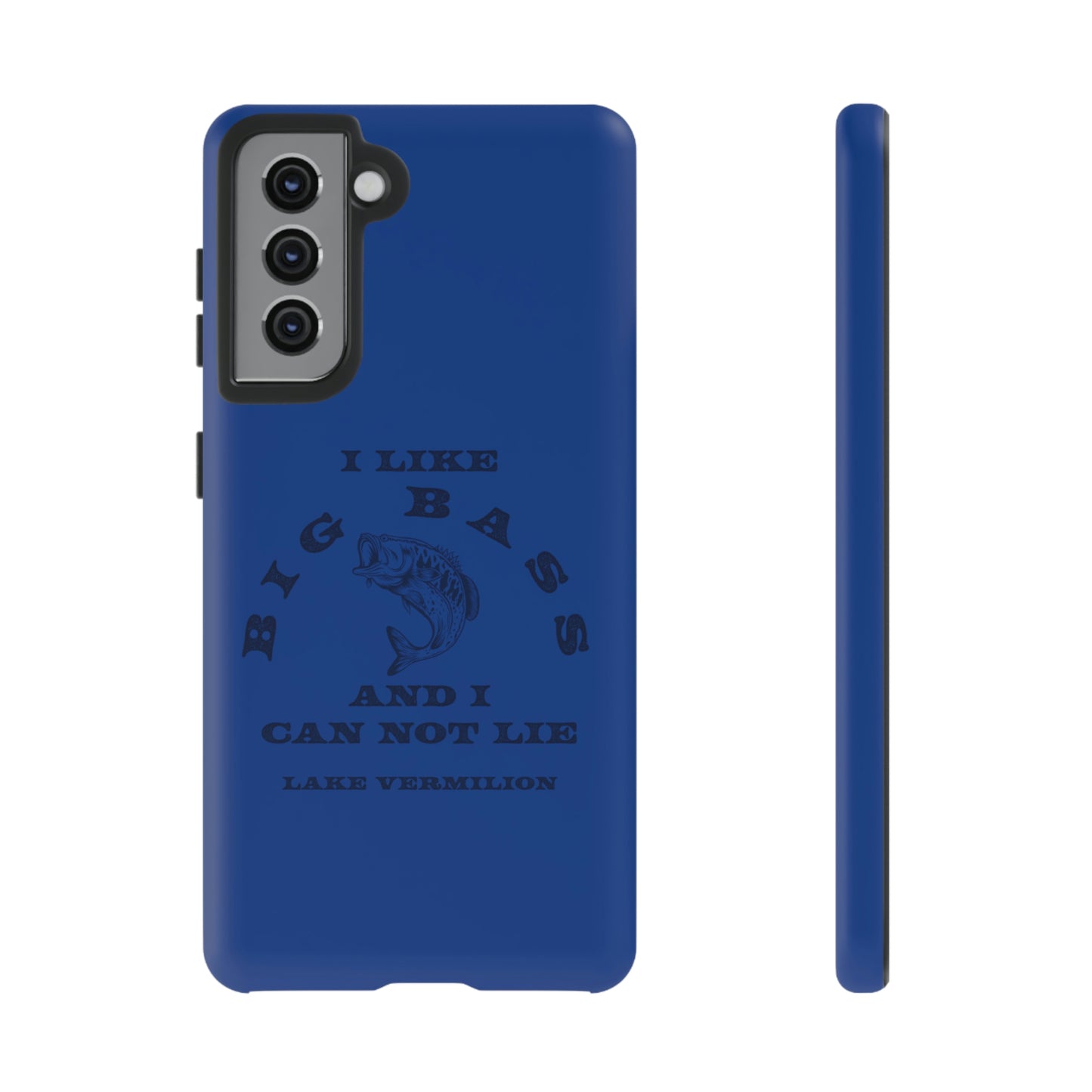 Big Bass - Dark Print - Blue - Tough Cases