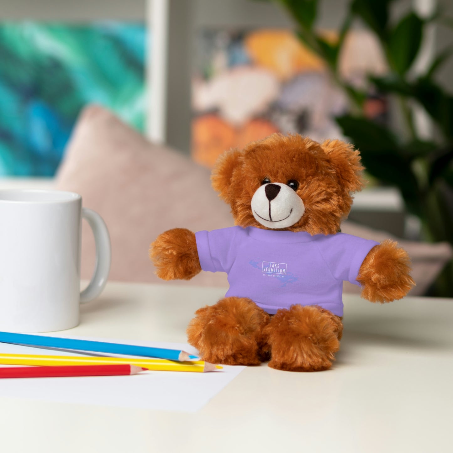Lake Vermilion - MN - 3+ Toddler / Child - Stuffed Animals with Tee