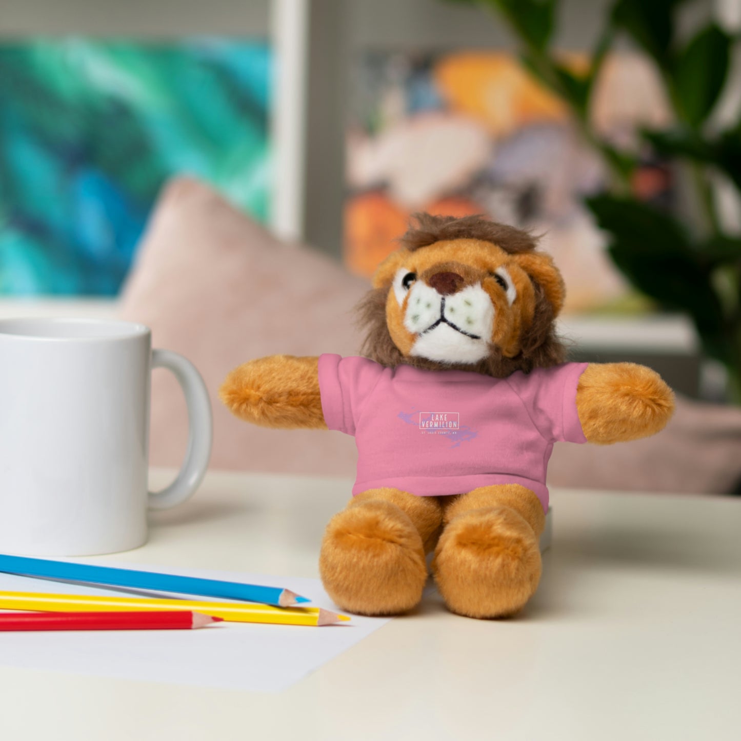 Lake Vermilion - MN - 3+ Toddler / Child - Stuffed Animals with Tee