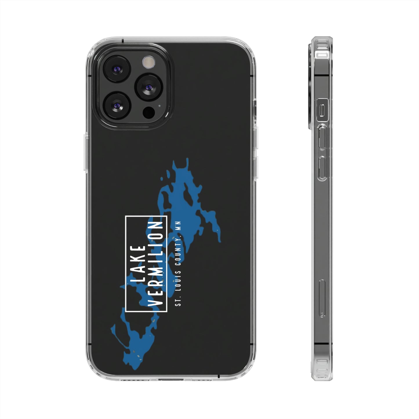 Lake Vermilion MN - Clear Cell Phone Cases