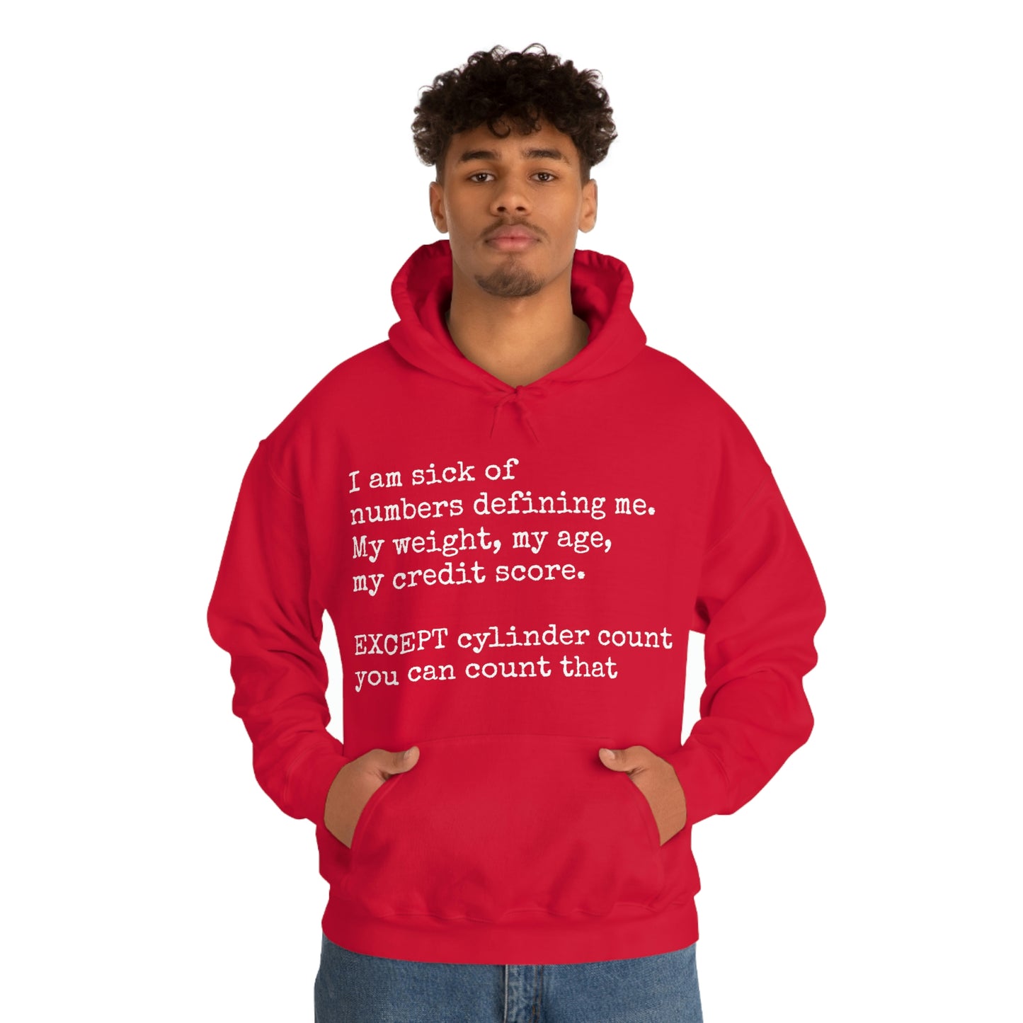 Horsepower Counts -  Unisex Heavy Blend™ Hooded Sweatshirt