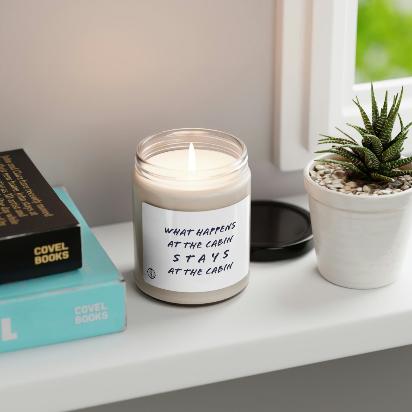 What Happens At The Cabin - Scented Soy Candle, 9oz