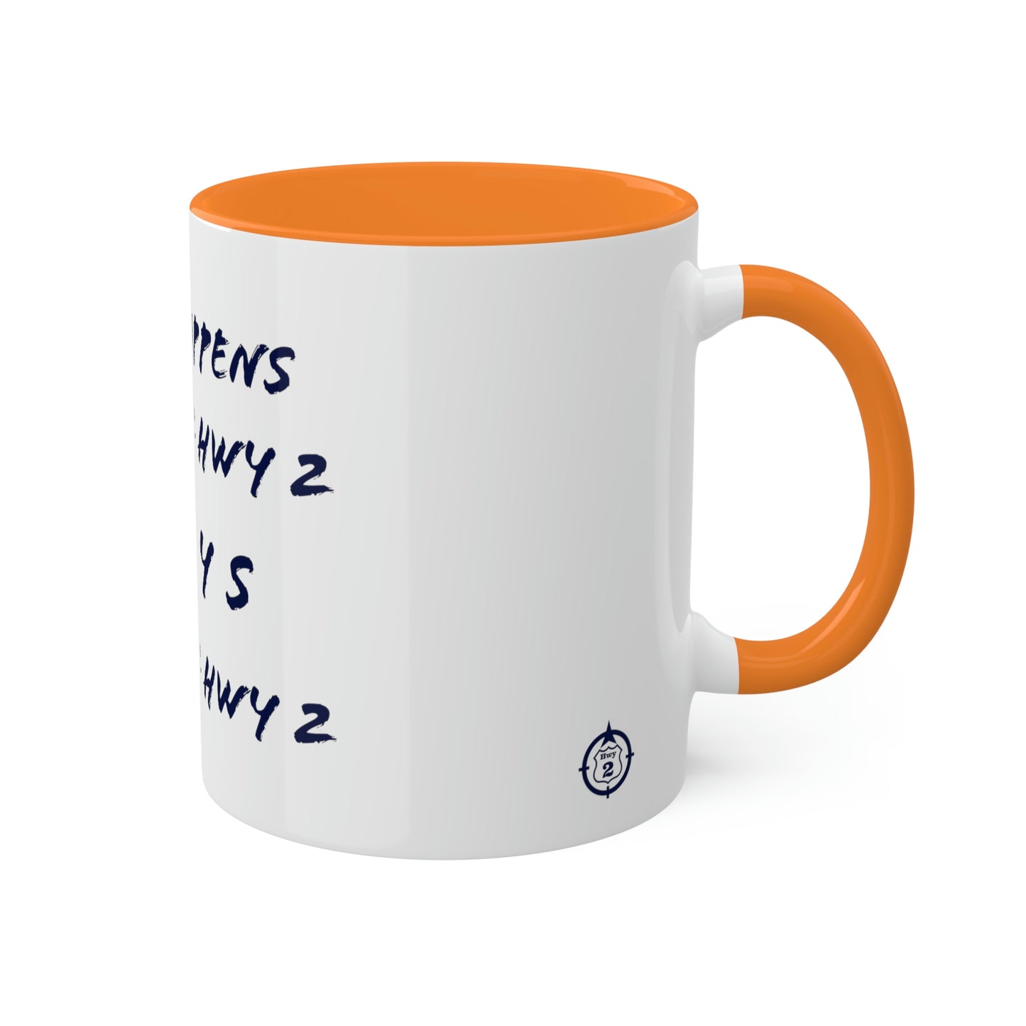 North of Hwy 2 - Colorful Mugs, 11oz