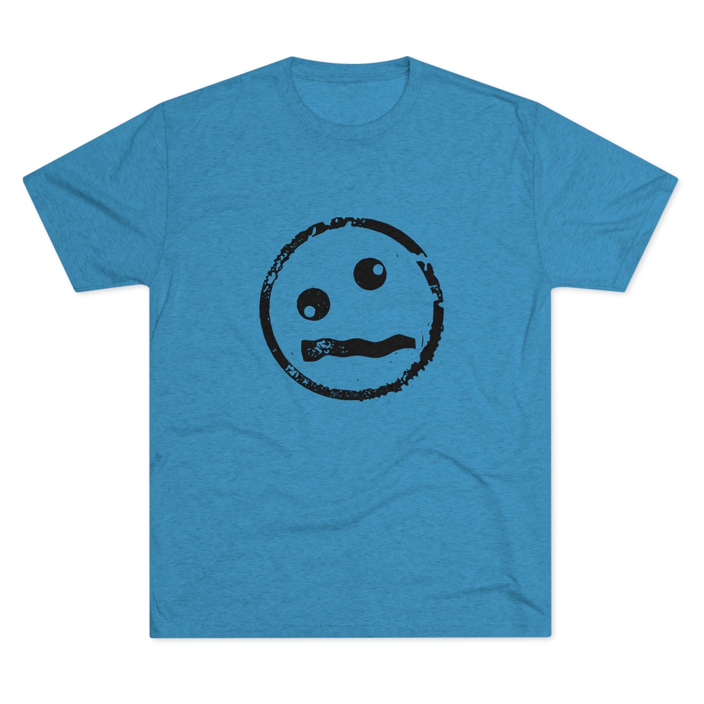Needs Therapy -  Crazy Face - Unisex Tri-Blend Crew Tee