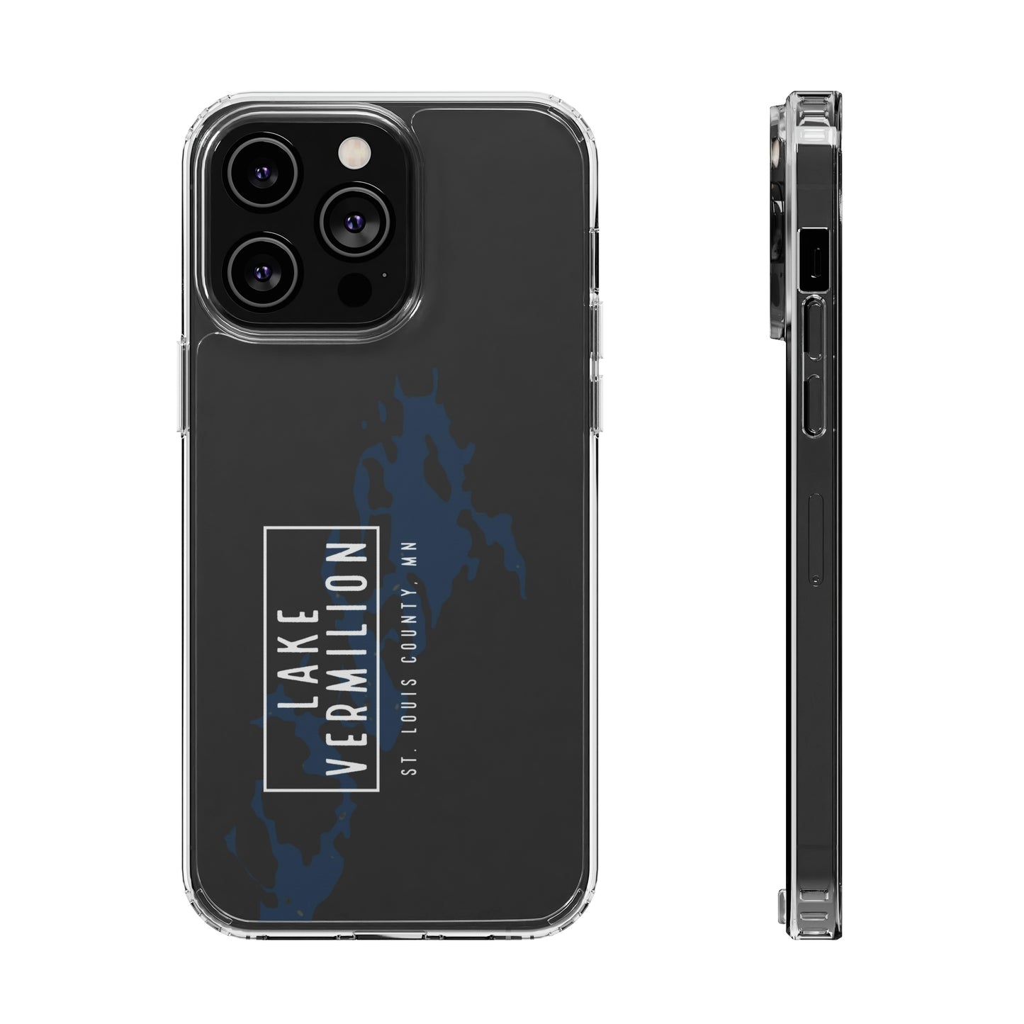 Lake Vermilion MN - Clear Cell Phone Cases