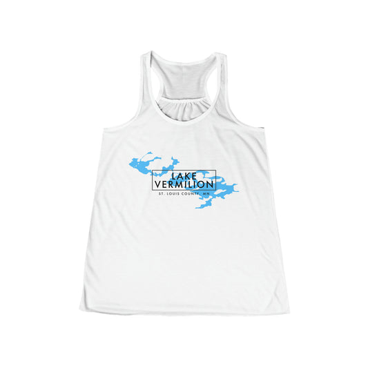 Lake Vermilion - MN - Women's Flowy Racerback Tank