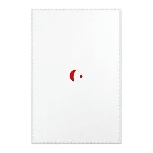 Traditional Red & White Bobber - Area Rugs